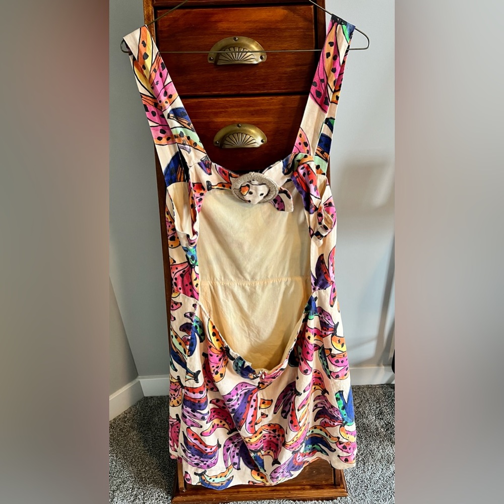 Farm Rio Banana Bunch Belted Mini Dress - Picture 10 of 11